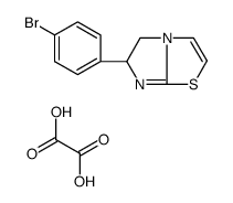 6-(4-bromophenyl)-5,6-dihydroimidazo[2,1-b][1,3]thiazole,oxalic acid结构式