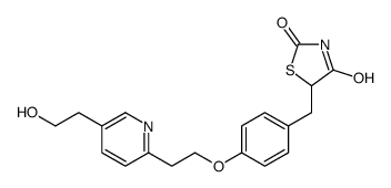 Hydroxy Pioglitazone (M-VII) structure