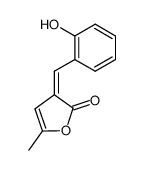 5-methyl-3-salicylidene-3H-furan-2-one Structure