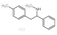 N-methyl-2-(4-methylphenyl)-1-phenyl-ethanamine structure