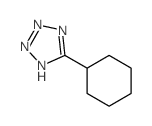 5-cyclohexyl-2H-tetrazole结构式