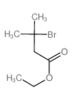 Butanoic acid,3-bromo-3-methyl-, ethyl ester Structure