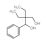 1,3-Propanediol,2,2-diethyl-1-phenyl- structure