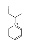 1-(1-methyl-propyl)-pyridinium cation结构式