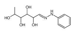 rhamnose-phenylhydrazone Structure