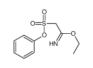 ethyl 2-phenoxysulfonylethanimidate Structure