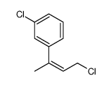 1-chloro-3-(4-chlorobut-2-en-2-yl)benzene Structure