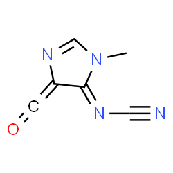 Cyanamide, [5-carbonyl-3,5-dihydro-3-methyl-4H-imidazol-4-ylidene]-, [N(Z)]- structure