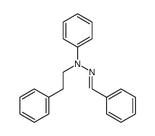 benzaldehyde-(phenethyl-phenyl-hydrazone)结构式