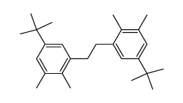 5,5'-Di-tert.-butyl-2,2',3,3'-tetramethyl-diphenylethan结构式