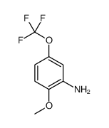 2-Methoxy-5-(trifluoromethoxy)aniline structure