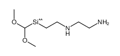 N-[2-(dimethoxymethylsilyl)ethyl]ethylenediamine Structure