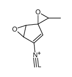 4-isocyano-3'-methylspiro[6-oxabicyclo[3.1.0]hex-3-ene-2,2'-oxirane] Structure