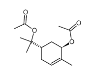 trans-sobrerol diacetate结构式