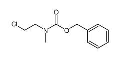 benzyl (2-chloroethyl)methylcarbamate Structure