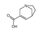 1-Azabicyclo[3.2.1]oct-3-ene-3-carboxylicacid(9CI) structure