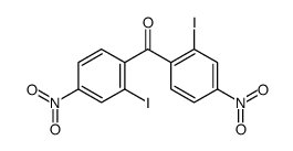 bis(2-iodo-4-nitrophenyl)methanone结构式