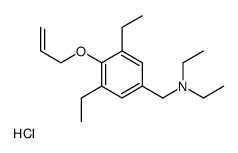 (3,5-diethyl-4-prop-2-enoxyphenyl)methyl-diethylazanium,chloride结构式