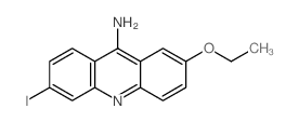 9-Acridinamine,2-ethoxy-6-iodo- structure
