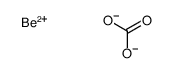 neutral beryllium carbonate结构式