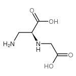 L-Alanine, 3-amino-N-(carboxymethyl)- (9CI) Structure