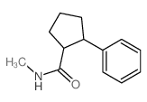 N-methyl-2-phenyl-cyclopentane-1-carboxamide structure