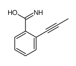 Benzamide, 2-(1-propynyl)- (9CI)结构式
