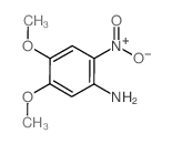 4,5-Dimethoxy-2-nitroaniline Structure