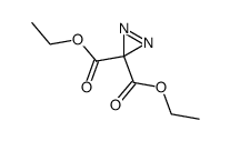 diethyl diazirine-3,3-dicarboxylte Structure