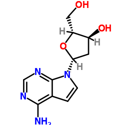 3-Deaza-2'-deoxyadenosine structure