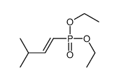 1-diethoxyphosphoryl-3-methylbut-1-ene结构式