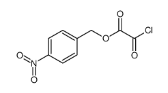 Acetic acid, 2-chloro-2-oxo-, (4-nitrophenyl)methyl ester结构式