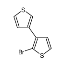 2-bromo-3,3'-dithiophene Structure