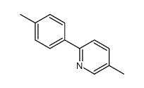 5-methyl-2-(p-tolyl)pyridine structure