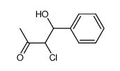 3-chloro-4-hydroxy-4-phenylbutan-2-one Structure