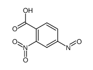 2-nitro-4-nitroso-benzoic acid Structure