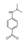 1,1-dimethyl-2-(4-nitrophenyl)hydrazine结构式