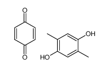 benzoquinone/2,5-dimethylhydroquinone 1:1 complex结构式