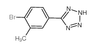 5-(4-BROMO-3-METHYL-PHENYL)-2H-TETRAZOLE结构式