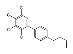 1-(4-butylphenyl)-2,3,4,5-tetrachlorobenzene结构式