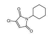 3-chloro-1-cyclohexylpyrrole-2,5-dione结构式
