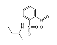 N-butan-2-yl-2-nitrobenzenesulfonamide Structure