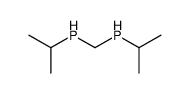 propan-2-yl(propan-2-ylphosphanylmethyl)phosphane Structure
