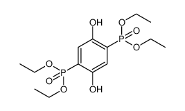 Tetraethyl 2,5-dihydroxy-1,4-benzenediphosphonate结构式