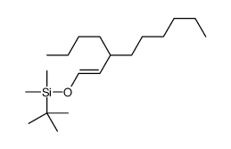 tert-butyl-(3-butylnon-1-enoxy)-dimethylsilane Structure