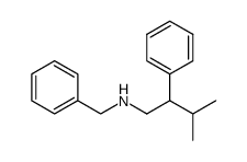 benzyl-(3-methyl-2-phenyl-butyl)-amine结构式