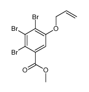 methyl 2,3,4-tribromo-5-prop-2-enoxybenzoate结构式