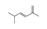 (E)-2,5-Dimethyl-1,3-hexadiene Structure