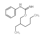 1-(2-ethylhexoxy)-N-phenyl-methanimidamide Structure