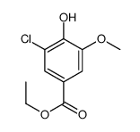 3-氯-4-羟基-5-甲氧基苯甲酸乙酯图片